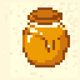Harbor Honey Jar Sprite 32x32 pixel art by blackladybug342