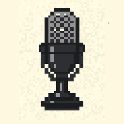 Arcade Microphone Relic 256x256 pixel art by bluepeacock610