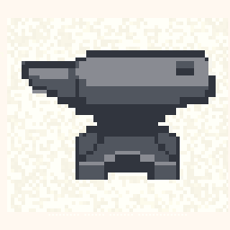 Lantern Anvil Sketch 128x128 pixel art by smalldog597