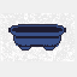 Meadow Bonsai Pot Badge 128x128 pixel art by tinybear790
