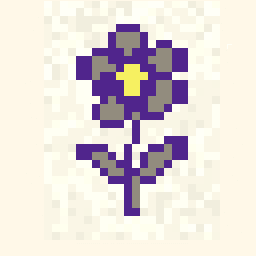 Arcade Wild Flower Relic 256x256 pixel art by brownzebra904