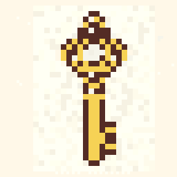 Garden Magic Key Badge 64x64 pixel art by ticklishduck345