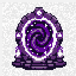 Dawn Magic Portal Badge 256x256 pixel art by ticklishduck345