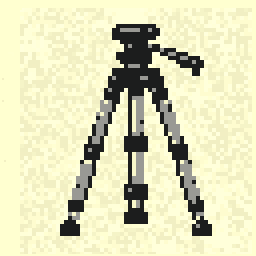 Pocket Camera Tripod Token 128x128 pixel art by crazydog346