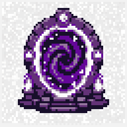 Hidden Magic Portal Study 64x64 pixel art by angryfrog968