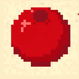 Arcade Red Berry Study 64x64 pixel art by silverswan664