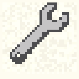 Pocket Wrench Drop 32x32 pixel art by tinyfish568