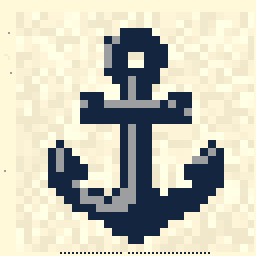 Copper Ship Anchor Drop 128x128 pixel art by tinyfish568