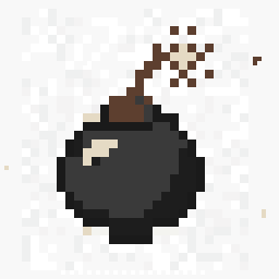 Tiny Round Bomb Drop 64x64 pixel art by lazyfish298