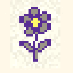Workshop Wild Flower Study 256x256 pixel art by ticklishpanda478