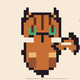 Arcade Tabby cat Badge 256x256 pixel art by happykoala149