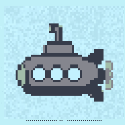 Moonwell Submarine Badge 128x128 pixel art by ticklishduck833