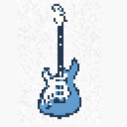 Workshop Electric Guitar Drop 256x256 pixel art by yellowbird818