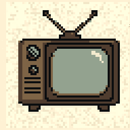 Dawn Vintage TV Drop 256x256 pixel art by yellowbird818