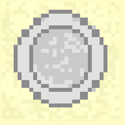 Pocket Silver Coin Relic 128x128 pixel art by crazyduck190
