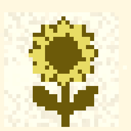 Moonwell Sunflower Patch 32x32 pixel art by whiteduck795