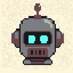 Arcade Robot Head Foundry 256x256 pixel art by orangeladybug174