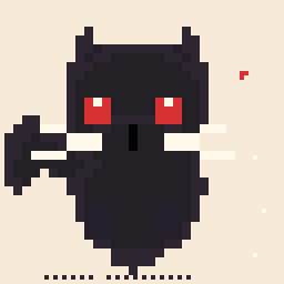 Dawn Black cat Foundry 64x64 pixel art by ticklishdog725