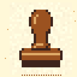 Workshop Rubber Stamp Foundry 64x64 pixel art by ticklishdog725