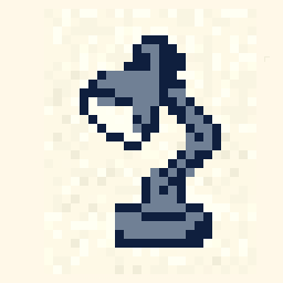 Garden Desk Lamp Foundry 256x256 pixel art by ticklishdog725