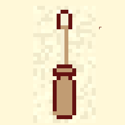 Garden Screwdriver Patch 256x256 pixel art by sadpeacock547